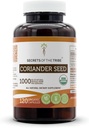 Tribe Coriander Seed 120 캡슐의 비밀, 야채 캡슐 및 USDA 유기 Coriander Dried Seed (120 캡슐)로 만든