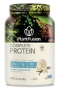 PlantFusion Complete Vegan Protein Powder - BCAA, 소화 효소 및 완두 단백질과 함께 식물 기반 단백질 분말 - Keto, Gluten Free, Soy Free, Non-Dairy, No Sugar, Non-GMO - 바닐라 Bean 2 lb