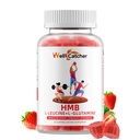 HMB와 Leucine 아미노산 Gummies: 근육 성장을 위한 L 글루타민을 가진 남자 여자를 위한 HMB 보충교재 빠른 운동 회복, 설탕 자유로운 Vegan 비 GMO 딸기 맛을 내는 30 일 공급