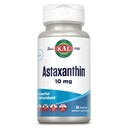KAL Astaxanthin 10mg의 강력한 산화 방지제 보충교재, 눈 건강 및 뇌 보충교재, 자연적인 식물 근원에서, 비 GMO, Vegan, 글루텐 자유로운, 30의 서빙, 60의 VegCaps