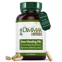 Dimmak 허브, Bone Fracture Healing Supplement, Bone Strengthening Pills, 중국 의학 허브 - 100 캡슐 500mg의 유기농 뼈 출산 알약 인증
