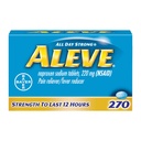 체 캡슐, Naproxen 나트륨 220 mg (NSAID), 통증 Reliever/Fever 흡진기, #1 Orthopedic Surgeon 권장, 270 조사