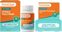 FemiClear - Day & Night Urinary Support - 방광 강도 보충 - 감염 보호 Vulva 크림, 미국에서 제조 된 Urinary Tract 감염에 대한 보호