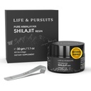 생활 & 추적 100% 순수한 진짜 인도 Himalayan Shilajit 수지, 1.1 oz 500mg의 최소한도 75% Fulvic 산, 85+ 추적 무기물, 남자 3rd 당 실험실 시험 보고서를 위한 규정식 보충교재, 60의 서빙 (포장 1)