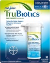 TruBiotics 매일 Probiotic 30 캡슐 - 글루텐 무료, Soy Free Digestive + Immune Health Support Supplement for Men and Women (Pack of 3)