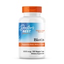 의사의 최고의 Biotin 지원 헤어, 피부, 손톱, 부스트 에너지, 신경 시스템, 비 GMO, 비건, 글루텐 무료, 120 조사