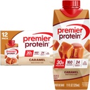 Premier Protein Shake, Caramel, 30g Protein, 11 fl oz, 12 팩 (패키지 May Vary)