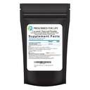 생활 활성화된 숯 분말, 코코넛 쉘 숯 Ultra Fine Husk Food Grade Powder (8 oz)
