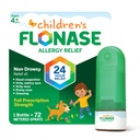 Flonase 어린이 Allergy Relief Nasal 스프레이, 24 시간 비 돌리기 멀티 스웜 릴리프 – 72 스프레이