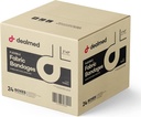 Dealmed Sterile 유연한 직물 접착제 붕대 - 1x3 인치 - 100 / 박스 - 24 박스 - Breathable 응급 처치 스트립 팩 - 의료, 응급 키트 및 클리닉을위한 부드러운 스트레치 상처 패치