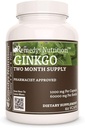 Remedy의 영양 Ginkgo Biloba | 1,000 mg, 60 Vegan 캡슐 초본 다이어트 보충 | 2 개월 공급