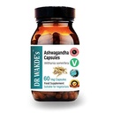 DR WAKDE'S Ashwagandha 캡슐 (인도 인삼, 와니아 somnifera, 60 Veg 모자, 식물 기반 보충, Ayurvedic 허브, 모든 자연, 채식)