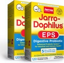 Jarrow Formulas Jarro-Dophilus EPS - 서빙 당 5 억 Organism - 120 Enteric 코팅 Veggie Caps, 멀티 스트레인 Probiotic - Intestinal & 면역 건강, 120 카운트 (패치 2)