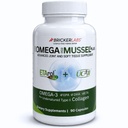 Bricker Labs Omega Cyclo - Mussel Plus UC-II, 프리미엄 NZ Green Lipped Mussel Plus UC-II Undenatured Type II Collagen, 합동 건강과 안락을 위한 궁극적인 합동 보충교재, 90의 캡슐