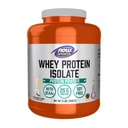 지금 음식 스포츠 영양, Whey Protein Isolate, 25 g BCAAs, 크림 바닐라 분말, 5-Pound
