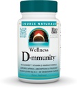 Source Naturals Wellness D-mmunity, Bio-Aligned Vitamin D Immune Formula, Optimal Absorbtion 및 Utilization*, 125 mcg (5,000 IU) D-3-30 채식 캡슐
