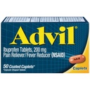 Advil 모자 50 Ct (2 팩)