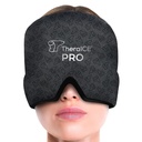 TheraICE 편두통 구호 모자 PRO, 두통 구호 모자, 얼음 가면, 긴장 두통 구호를 위한 찬 압착 머리 포장, 긴장 & Hangover, FocusZone 기술 여분 냉각 & 압력을 제공합니다