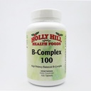 홀리 힐 건강 식품, B Complex 100 채식 공식, 100 정제