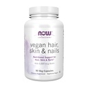 NOW 식품 솔루션, Vegan 헤어, 피부 & 손톱, 5,000 mcg Biotin, 90 Veg 캡슐 영양 지원