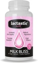 Lactastic® 밀크 블리스 TM - 높은 효능 유기 Lactation 보충 - 유기 Moringa, 우유 이틀, Passionflower & Valerian 뿌리 - 60 Vegan 캡슐