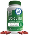 건강 목 영양 Ubiquinol 200mg 30 Softgel as Kaneka QH Reduced CoQ-10 | 안정된 - 3rd Party Tested | 향상된 생체 이용 가능 | 심혈관 및 미토콘드리아 기능 지원 | 비 GMO