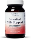 최고의 둥지 웰빙 마마 새 우유 지원 - 건강한 모유 우유 흐름 지원 보충 - Fenugreek & Moringa와 Breastfeeding 지원 - 아기를위한 보조 우유 공급 - 60 캡슐