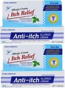 Anti-Itch 알레르기 크림 - 1oz (2 팩)