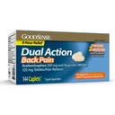 GoodSense 이중 활동 Acetaminophen와 Ibuprofen (NSAID) 정제, 250 mg/125 mg의 뒤 고통, 144 조사