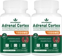 11-in-1 Adrenal 지원 보충교재, Pantothenic 산과 Ashwagandha를 가진 Cortisol 보충교재 - 건강한 Adrenal 기능, 에너지 및 Relaxation - 120의 캡슐을 지원합니다