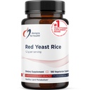 건강 RYR Synergy에 대한 설계 - 빨간 효모 쌀 보충 - 1200mg 빨간 효모 쌀 + CoQ10 정상 범위 (120 캡슐)의 립이드 레벨의 유지