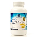 Cod Liver 오일 캡슐 - 프리미엄 인증 순수하고 신선한 - 트리플 강도 - 심장 건강 - 120 Softgels - 자연 보충교재 - 오메가 3 지방산의 240mg - 물고기 맛 없음!