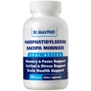 Phosphatidylserine & Bacopa Monnieri, 각 혼자 보다는 더 나은. Phosphatidylserine 보충교재 300mg의 충전물 없음, 콩 자유로운, 2in1의 120의 캡슐. 메모리 지원
