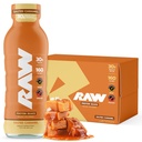 RAW Ready-to-Drink Protein Shake, Salted Caramel - 포스트 운동을위한 Grass-Fed Whey Protein Isolate가있는 RTD Protein 음료 - Zero-Sugar & Gluten-Free Meal Replacement Drink & Breakfast Shake, 12 Fl Oz