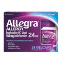 Allegra 24hr 젤캡 크기 24ct Allegra 24hr 젤캡 24ct