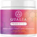 Qualia Probiotic - 28 과학 백업 Spore Probiotics, Prebiotics 및 Postbiotics. 총 Gut 지원. Soothes 소화 불쾌. Ethically 소스. Akkermansia 성장 촉진. 1 달 공급