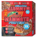 MAMMOTH Protein Bar, 초콜렛 땅콩 버터 크런치, 25g 단백질, 낮은 설탕, 낮은 캐비티, 글루텐 무료, 12 x 65g (12 개) (코크레이트 땅콩 버터 크런치) (12 개, 초콜릿 캐러멜 크런치)