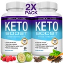Keto Boost 다이어트 알약 Ketosis 보충교재 - 자연적인 Exogenous Keto 공식 지원 에너지 & 초점, 남자 여자를 위한 진보된 Ketones