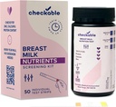 안전한과 기밀 먹이를 위한 Checkable Breast 우유 테스트 지구, Breastmilk를 위한 30 Secs 가정 우유 검열 지구 - 50 조사
