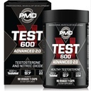 PMD 스포츠 N-테스트 600 남자를위한 고급 니트로 산화물 부스터 - 임상적으로 Studied Testofen - Lean 근육과 에스트로겐 억제와 강도 이득 (90 Veggie -Caps)