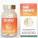 Sun Chlorella Sun Neuro Nootropic Brain Supplement - 여성 및 남성을위한 일일 메모리 농도 및 초점 보충 - 바다 파인애플에서 천연 플라스마로겐 부스트 - 180 캡슐