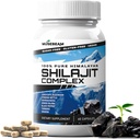 Himalayan Shilajit 캡슐 남성 여성 - 프리미엄 Himalayan Fulvic 산성 보충 알약 - Ashwagandha Turmeric Ginkgo Biloba Ginseng Cordyceps Mushroom Sting Nettle Black Pepper