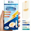 Medtecs Hydrocolloid 젤 붕대, Ellipse 20ct + 지구 10ct, 오래 견딘, 첫번째 원조를 위한 방수 접착제, 물집 예방 & 부상 배려를 위한 진보된 방석, Heel, 충전물 & 발가락을 위한 2X 빠른 치유