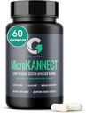 Micro Kannect 캡슐 3% 칸나 알칼로이드|Elevates Mood, Boosts Energy Levels, 향상된 Mental Clarity | Sceletium Tortuosum Daily Supplements for Men & Women 60 서빙