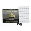 까만 Lotus Shilajit 수지 정제, 60 조사, 200mg 각각, Amino 산을 가진 남자 & 여자를 위한 100% 순수한 자연적인 Shilajit, 140mg Fulvic 산, Immune 지원을 위한 85 Ionic Trace 무기물, 초점, 에너지