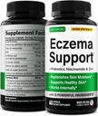 Greenford Eczema 치료 및 자연 구호 지원 - 미국에서 만든 - Eczema, 여드름, Psoriasis, 아연, Niacinamide & Probiotics와 Rosacea 치료를위한 피부 비타민 & 허브 - 60 캡