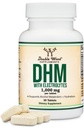 DHM1000 Dihydromyricetin (DHM) 정제 - 시장에서 가장 강력한 DHM 보충교재 - 1,000mg (30 조사)는 두 배 나무에 의하여 히음과 간섭 지원을 위한 Electrolytes로 강화했습니다