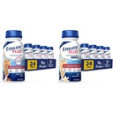 섬유, 단백질, 바닐라, 8 Fl Oz 병 (24의 포장)의 16 그램의 단백질 및 Ensure Plus Liquid Nutrition Shake와 영양 쉐이크
