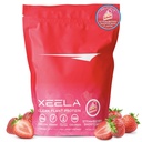 XEELA 식물 기반 채식 단백질 분말 - 독립적으로 테스트 - 25g 높은 단백질, 남성 및 여성을위한 완두 단백질 - 비타민 및 미네랄, 비 GMO, 낙농 및 글루텐 무료, LowCarb & LowFat (Strawberry Cake)
