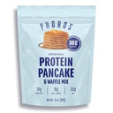 단백질 Pancake 혼합 & 단백질 와플 믹스 포로 영양, 단백질의 30g, 낮은 Carb, 높은 단백질, Keto-Friendly, Whey Protein, 전체 곡물 Oats, 전체 밀 Pancakes, 그냥 물 추가 (원래)